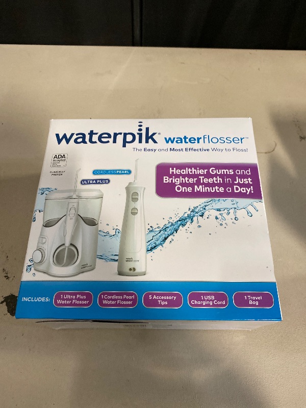 Photo 1 of Waterpik Ultra Plus & Boost Tip Combo Pack