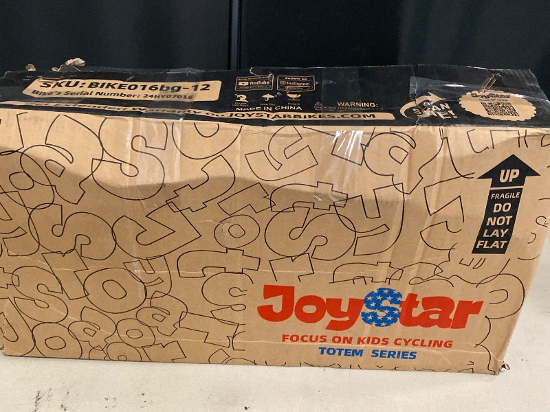 Photo 1 of JOYSTAR Kids Bike for Ages 2-12 Years Old Boys Girls, 12-20 Inch BMX Style Kid's Bikes with Training Wheels, Children Bicycle for Kids and Toddler, Multiple Colors