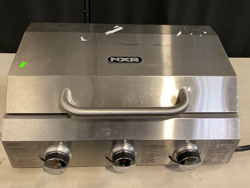 Photo 1 of NXR 3-Burner Portable Gas Grill