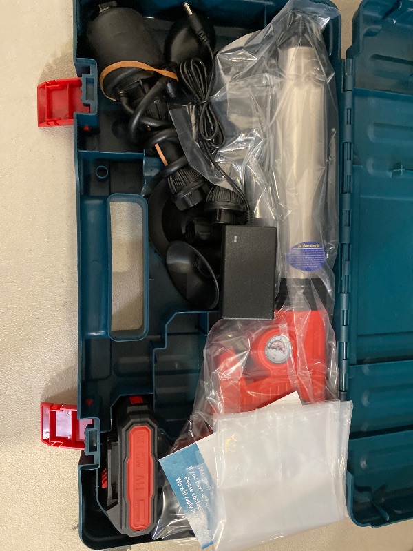 Photo 1 of Electric Toilet Plunger With Dedicated Box Can Only Take 2 Mins To Unclog Toilet,Bathroom,Floor Drain,Sewer,Pipe RED,1 Battery