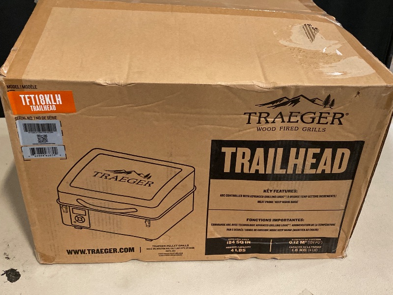 Photo 1 of Traeger Trailhead Bundle Wood Pellet Grill