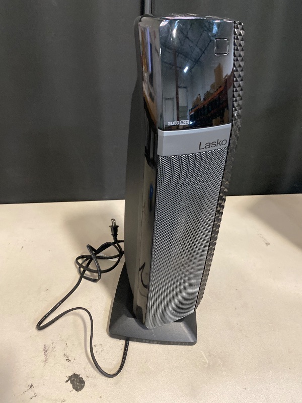 Photo 1 of Lasko 1500W Electric Ceramic Tower Space Heater with Remote Control, CT30750, Black, New