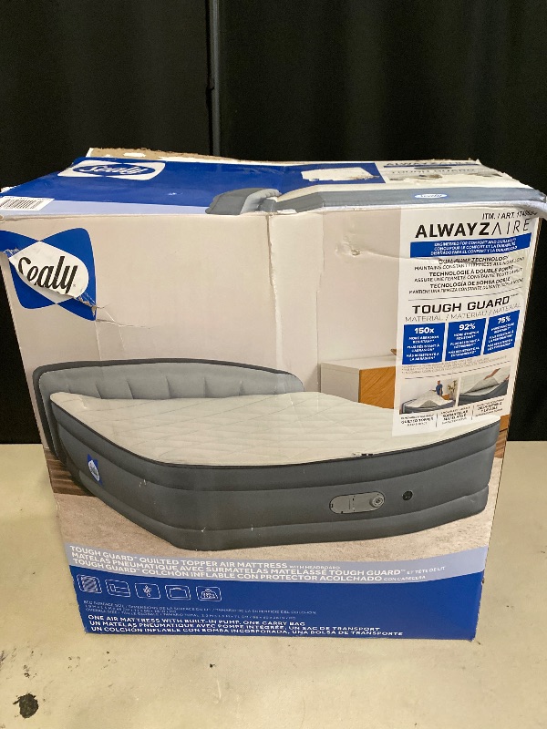 Photo 1 of Sealy Tritech Air Mattress King Built-in AC Pump 80" x 76" x 22"