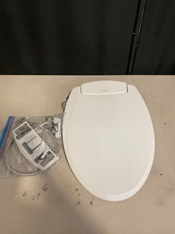 Photo 1 of Brondell Bidet Toilet Seat Non-Electric Swash Seat, Fits Round Toilets, White – Dual Nozzle System, Ambient Water Temperature – Bidet with Easy Installation