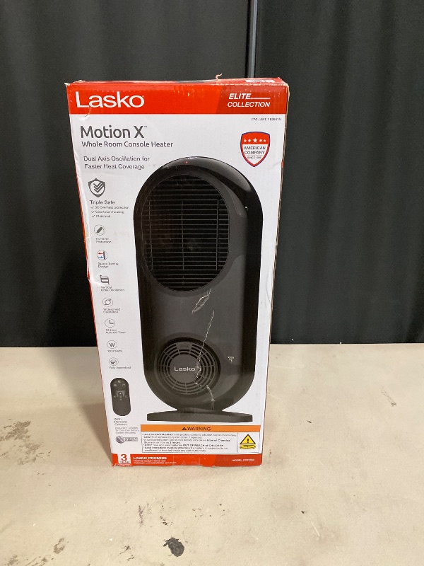 Photo 1 of Lasko CC27350 Motion X Whole Room Heater with Remote