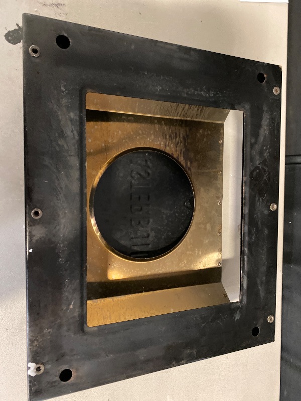 Photo 1 of Masterbuilt® Gravity Series Outdoor Pizza Oven Accessory insert with Ceramic Pizza Stone, Porcelain-Coated Exterior with Stainless Steel Interior in Black, Model MB20181722