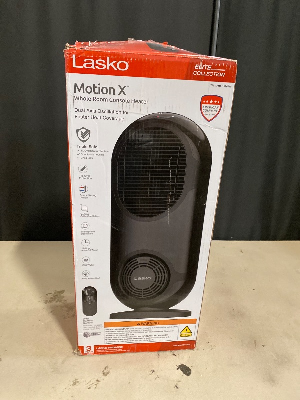 Photo 1 of Lasko CC27350 Motion X Whole Room Heater with Remote