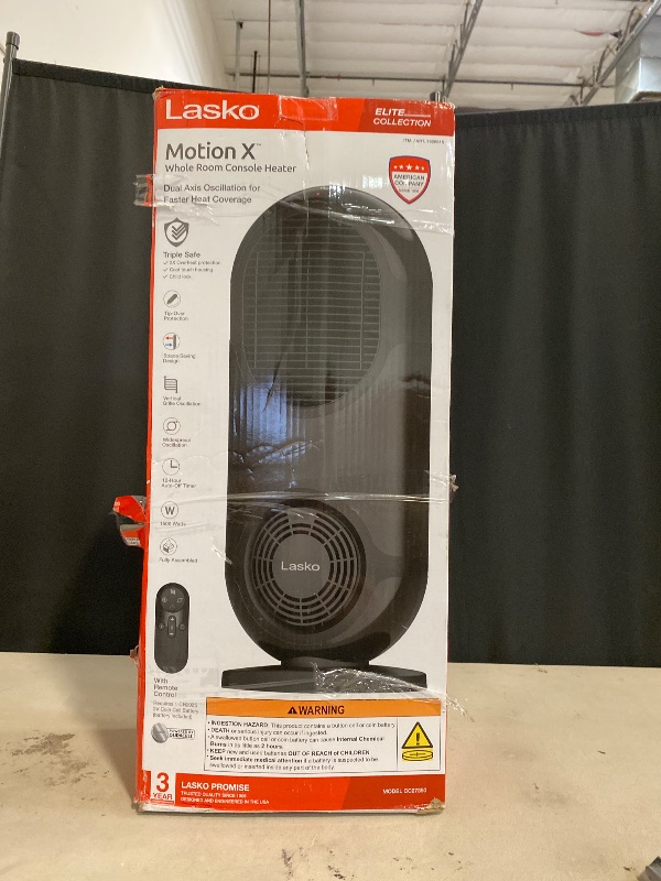 Photo 1 of Lasko CC27350 Motion X Whole Room Heater with Remote