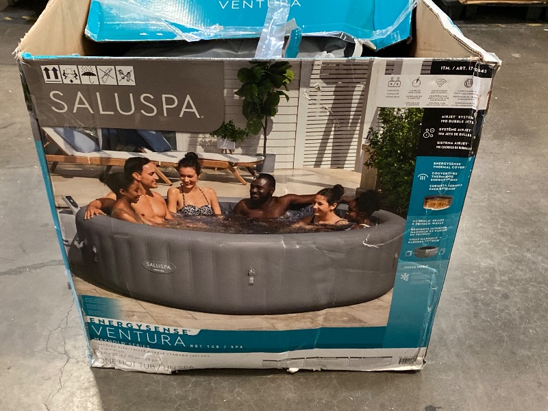 Photo 1 of SaluSpa Ventura EnergySense Smart Air Jet 6-8 Person Inflatable Hot Tub Spa