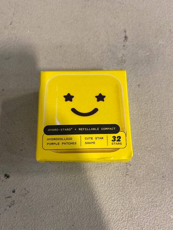 Photo 1 of Starface Hydro-Stars, Hydrocolloid Pimple Patches, Absorb Fluid and Reduce Redness, Cute Star Shape, Vegan and Cruelty-Free Skincare (32 Count)