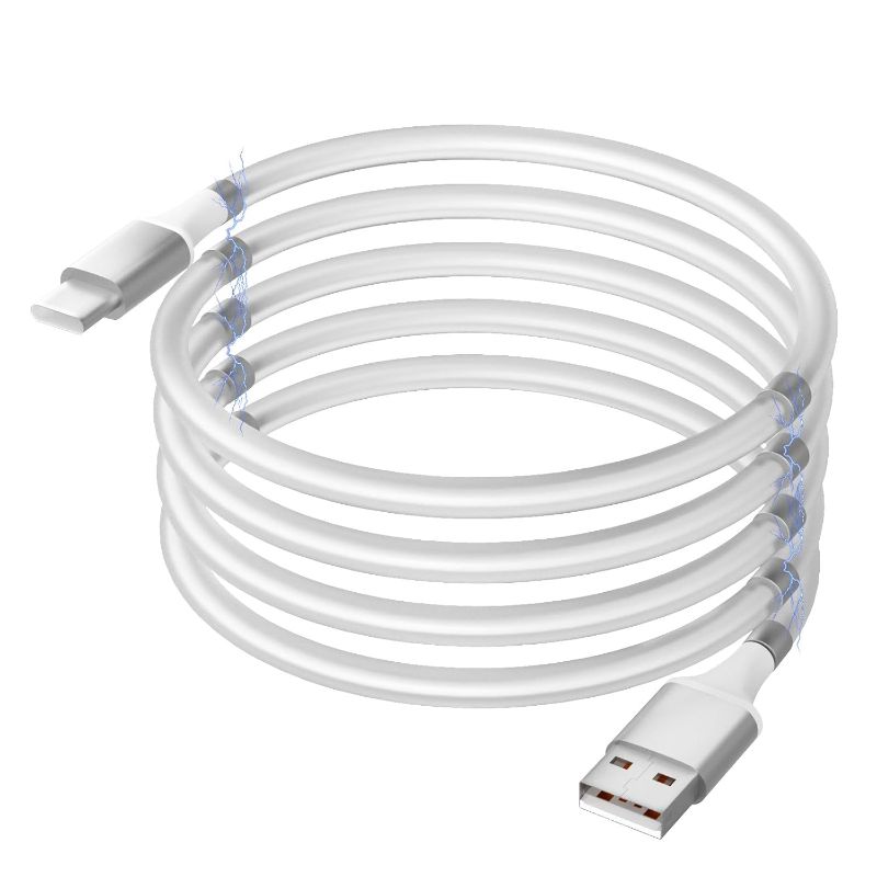 Photo 1 of USB C Magnetic Charging Cable (3.3ft) Tangle-Free Surrounded Magnets Organization Easy Storage Handling Fast Charger Cord