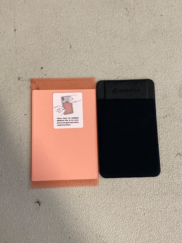 Photo 1 of The StickyWallet – Premium Spandex Stick-on Phone Wallet Card Holder for any Case – Unique