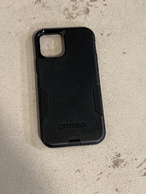 Photo 1 of OtterBox iPhone 15 Pro (Only) Commuter Series Case - Black, Slim & Tough, Pocket-Friendly, with Port Protection