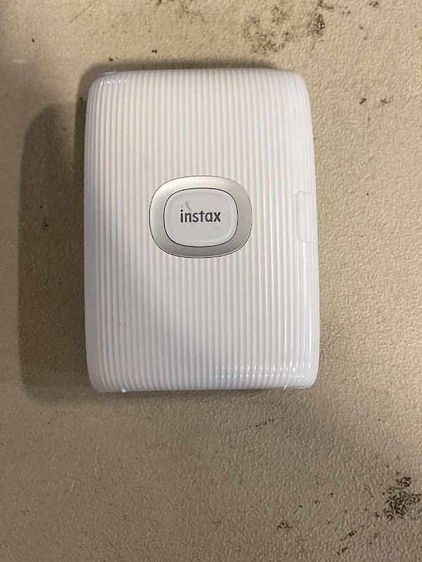 Photo 1 of Fujifilm Instax Mini Link 2 Instant Smartphone Printer (Clay White) and Fujifilm Instax Mini Twin Film Pac