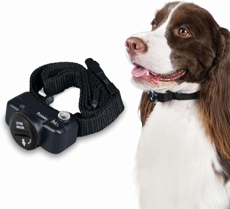 Photo 1 of In-Ground Add-A-Dog Collar - Add-On In-Ground Electric Fence, Adjustable Waterproof Collar for Small, Medium, & Large Dogs, 4 Static Correction Levels, Replaceable Battery