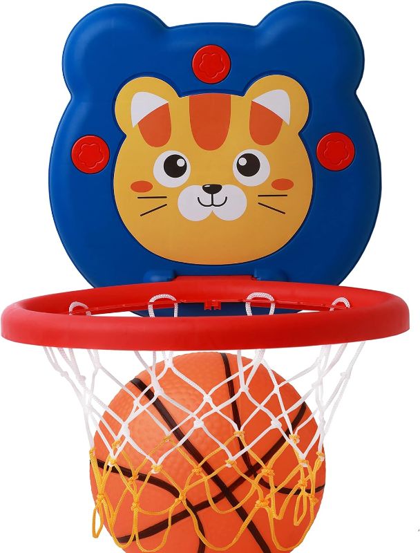 Photo 1 of Toddler Basketball Hoop Indoor for Kids, SuyuanArt Portable Wall Mount Baby Basketball Hoop Goal Set,Boys Girls Toys for Ages 2-4 3-5, Christmas Birthday Gift for Toddler Age 18 Moths and Up
