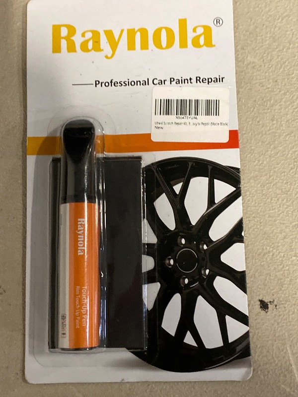 Photo 1 of Wheel Scratch Repair Kit, Rim Touch Up Paint, Rim Paint Wheel Paint Pen, Silver Rim Repair Kit for Curb Rash, Metal Paint for Car Wheel Scratch Quick Repair