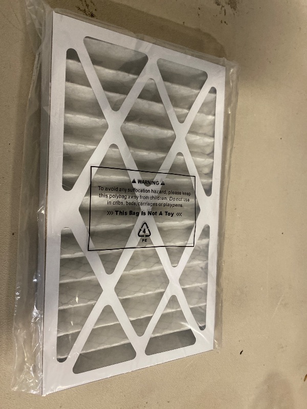 Photo 1 of Filterbuy 8x14x1 Air Filter MERV 13 Optimal Defense , Pleated HVAC AC Furnace Air Filters Replacement (Actual Size: 7.50 x 13.50 x 0.75 Inches)