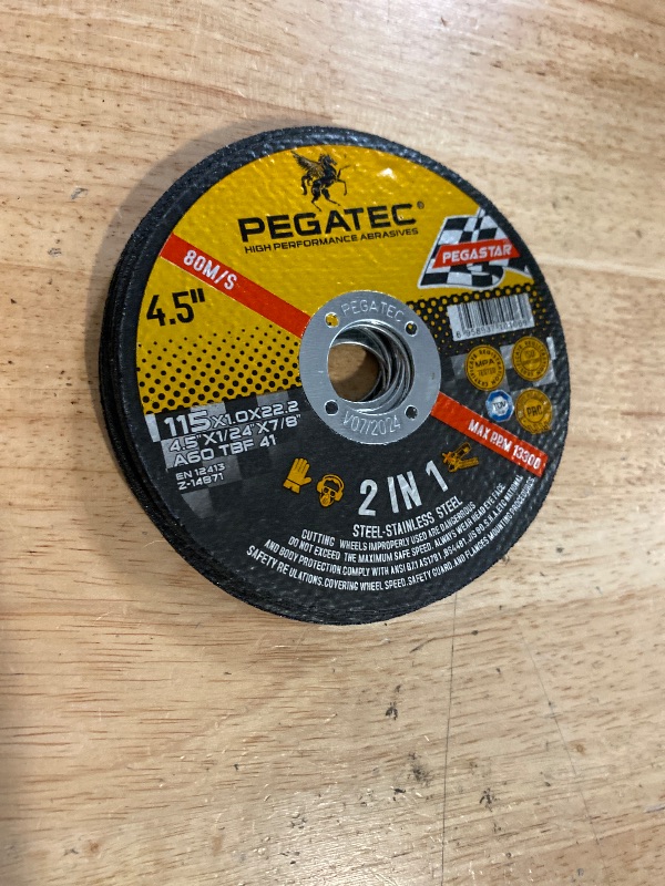 Photo 1 of Cut Off Wheels 10 Pack, Quality Thin 4 1/2 x0.04x7/8 inch Cutting Disc, Metal & Stainless Steel Aggressive Cutting Wheel for Angle Grinder, General Purpose Metal Cutting (4.5inch)