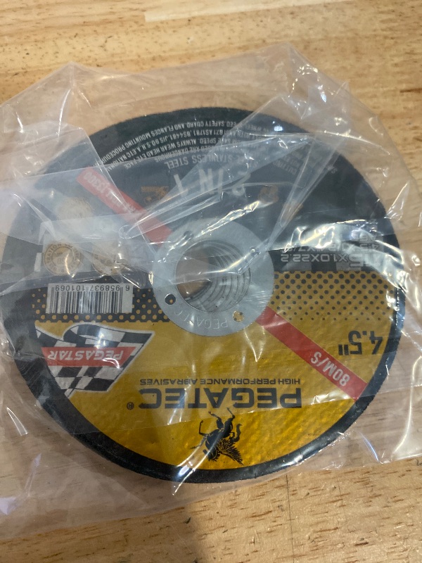 Photo 1 of Cut Off Wheels 10 Pack, Quality Thin 4 1/2 x0.04x7/8 inch Cutting Disc, Metal & Stainless Steel Aggressive Cutting Wheel for Angle Grinder, General Purpose Metal Cutting (4.5inch)