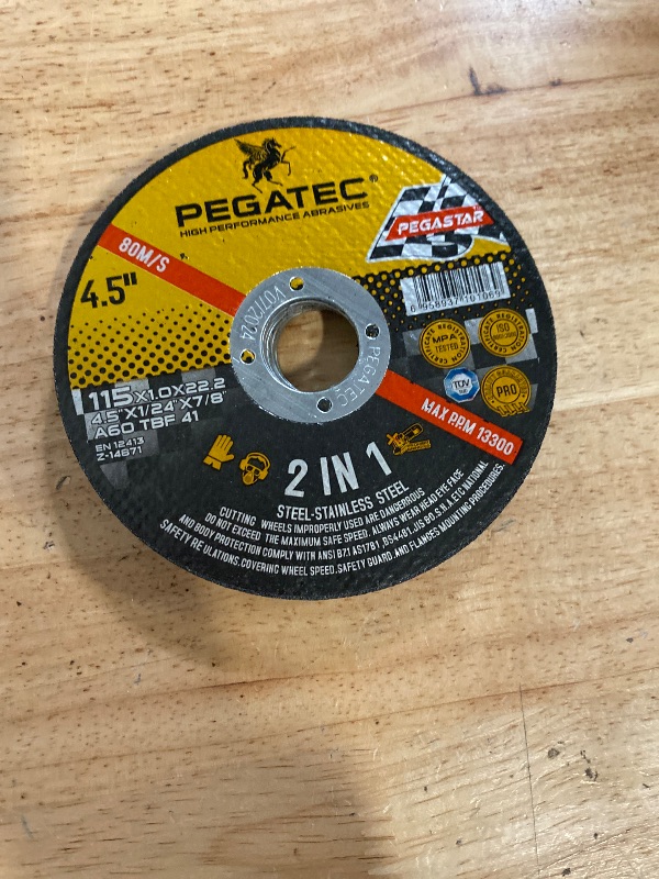 Photo 1 of Cutting Wheels 25 Pack, 30% Performance Up Cut Off Wheels Ultra Thin 4 1/2 x0.04x7/8 inch Cutting Disc, Super Metal & Stainless Steel Aggressive Cutting Wheel for Angle Grinder