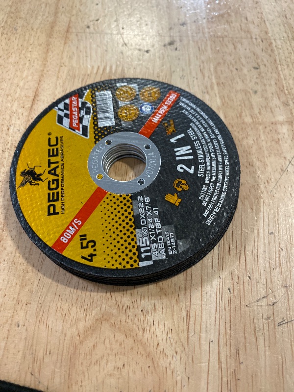 Photo 1 of Cutting Wheels 7 Pack, 30% Performance Up Cut Off Wheels Ultra Thin 4 1/2 x0.04x7/8 inch Cutting Disc, Super Metal & Stainless Steel Aggressive Cutting Wheel for Angle Grinder 
