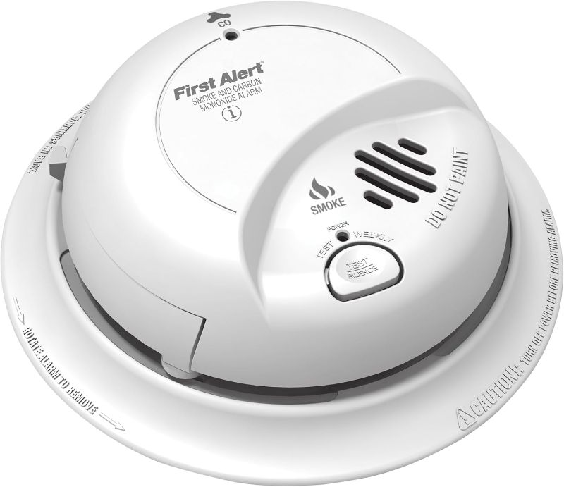 Photo 1 of First Alert BRK SC-9120B Hardwired Smoke and Carbon Monoxide (CO) Detector with Battery Backup