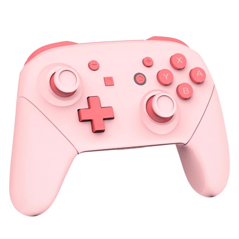 Photo 1 of EJGAME Mini Wireless Controller for Switch,Supports Wake Up, NFC, Motion Controls Settable Rumble,Switch Pro Controller Compatible with Switch/Switch Lite/PC(Pink)