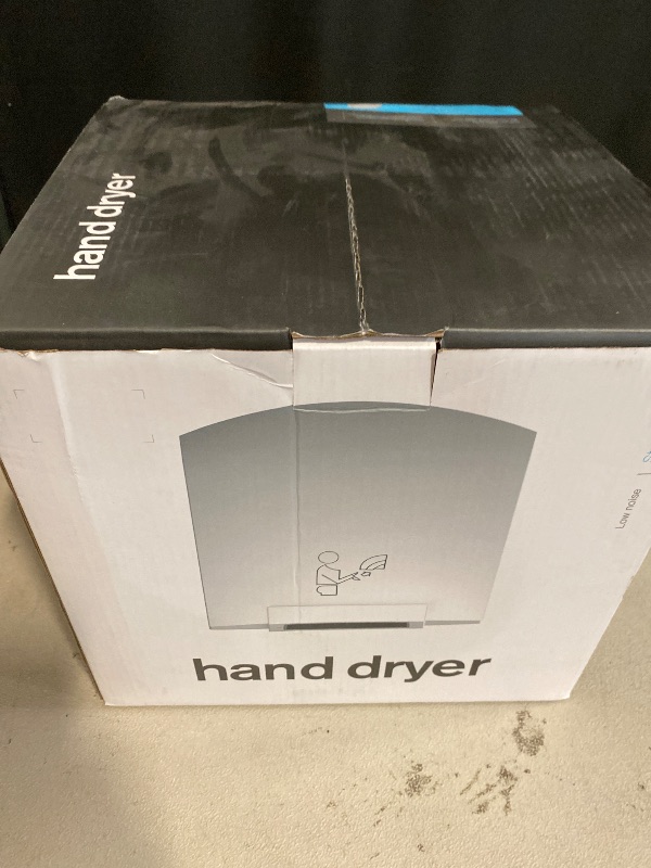 Photo 1 of Hand Dryer for Home Bathroom Commercial - Electric Automatic Air Hand Dryers,LX-1003 Silver