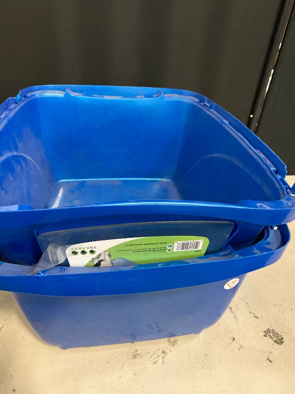 Photo 1 of Van Ness Pets Odor Control Extra Large, Giant Enclosed Cat Pan with Odor Door, Hooded, Blue, CP7