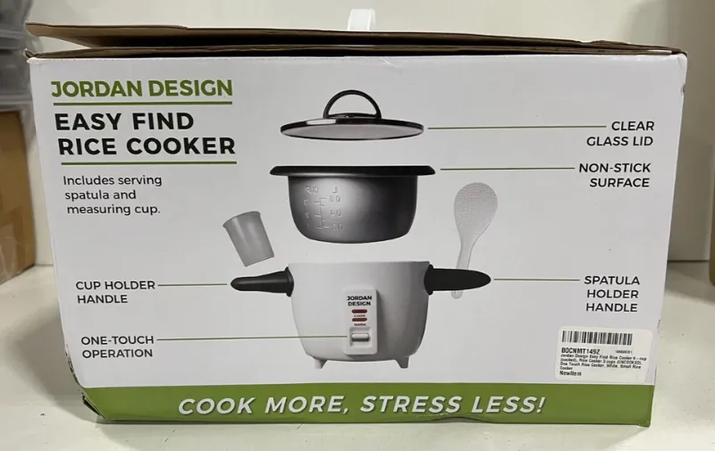 Photo 1 of Jordan Design Easy Find Rice Cooker 6-cup Rice Cooker