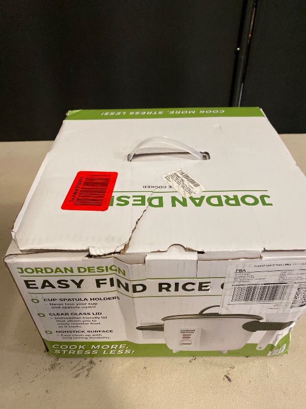 Photo 1 of Jordan Design Easy Find Rice Cooker 6-cup (cooked)