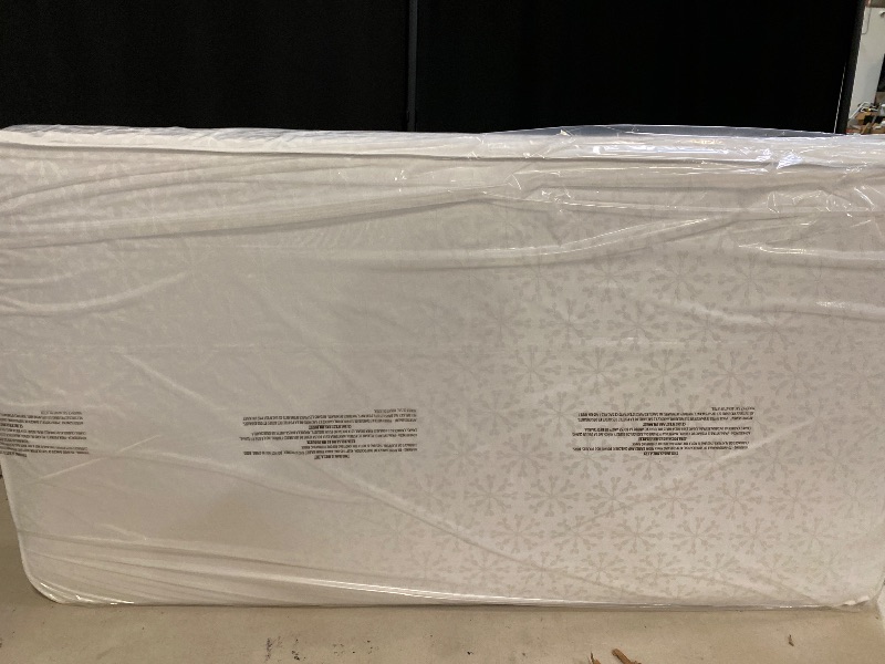 Photo 1 of Dream on Me Twinkle 5" 88 Coil Crib & Toddler Mattress, Blue Clouds, Greenguard Gold Certified