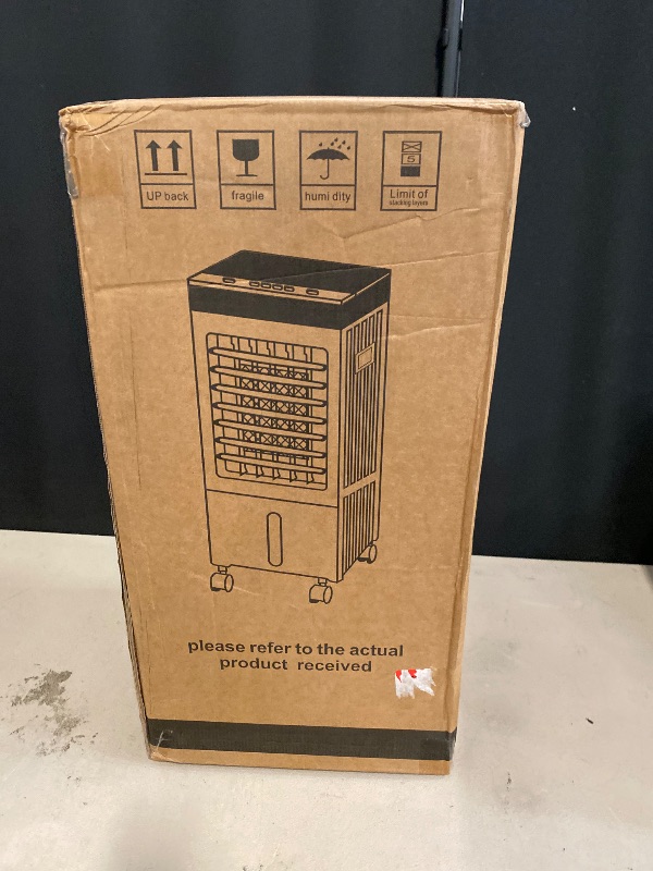 Photo 1 of Portable Air Conditioners, 3-IN-1 Portable AC Unit w/2.6 Gal Tank for 24H Cooling, 4 Modes & 3 Speeds, Windowless Air Conditioner w/7.5H Timer, Smart Remote, Swamp Cooler Air Conditioner for Bedroom