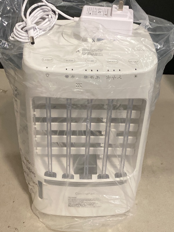 Photo 1 of Evaporative Air Cooler Portable: Fans That Blow Cold Air for Room, Bedroom, Indoor, Office - Swamp Cooling Fan with 19ft Remote, 12H Timer, 30dB Quiet, 3 Speeds