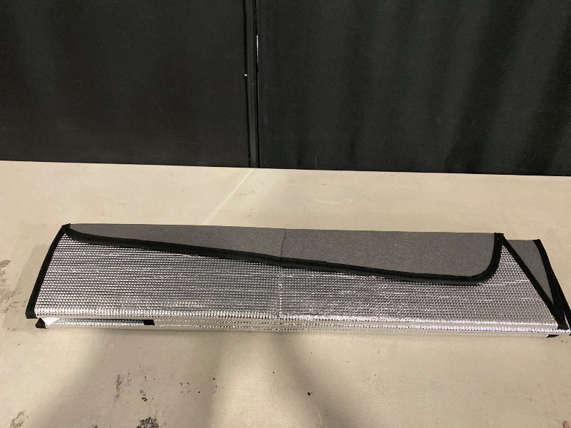 Photo 1 of Autotech Park Foldable Sunshade Compatible with 2020-2024 Tesla Model Y, Custom-fit Windshield Sun Shade