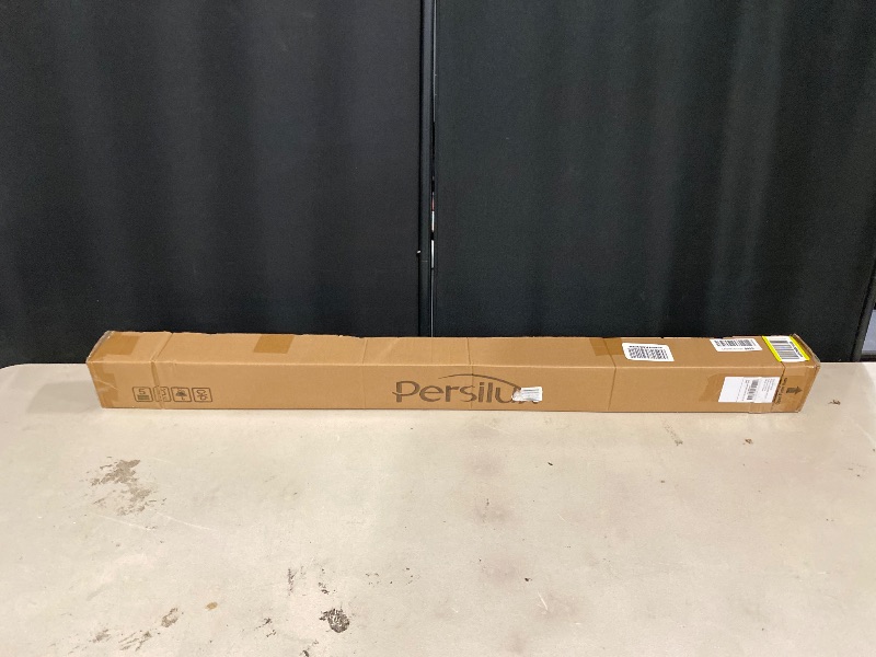 Photo 1 of Persilux Roller Shades Light Filtering Roller Window Shades Pull Down, Natural Woven Thermal Insulated Cordless Roller Blinds for Indoor Windows/Patio Easy to Install (Cream 43" W x 72" H)
