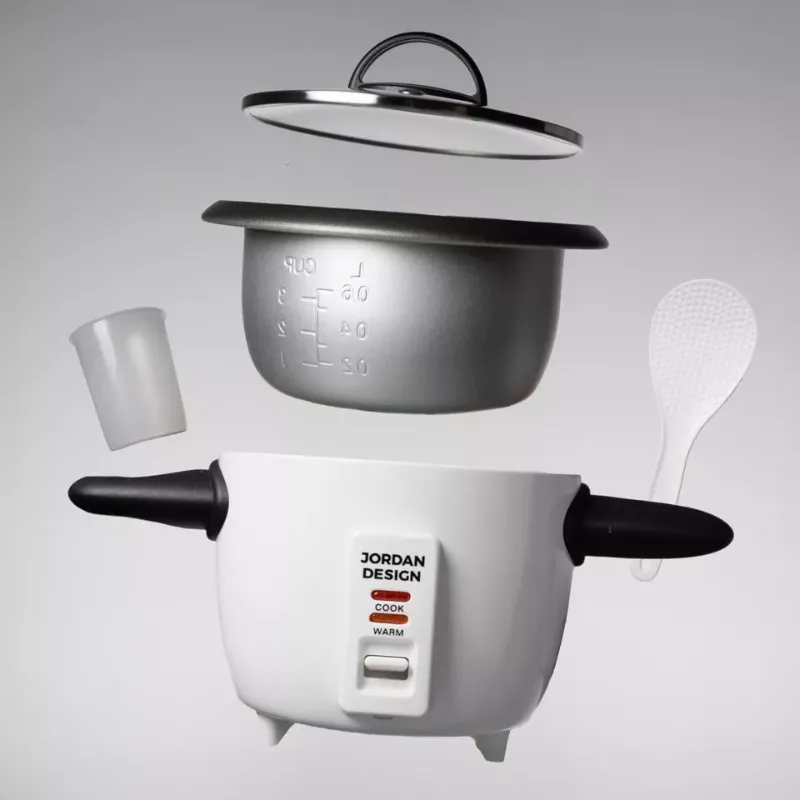 Photo 1 of Jordan Design Easy Find Rice Cooker 6-cup (cooked)