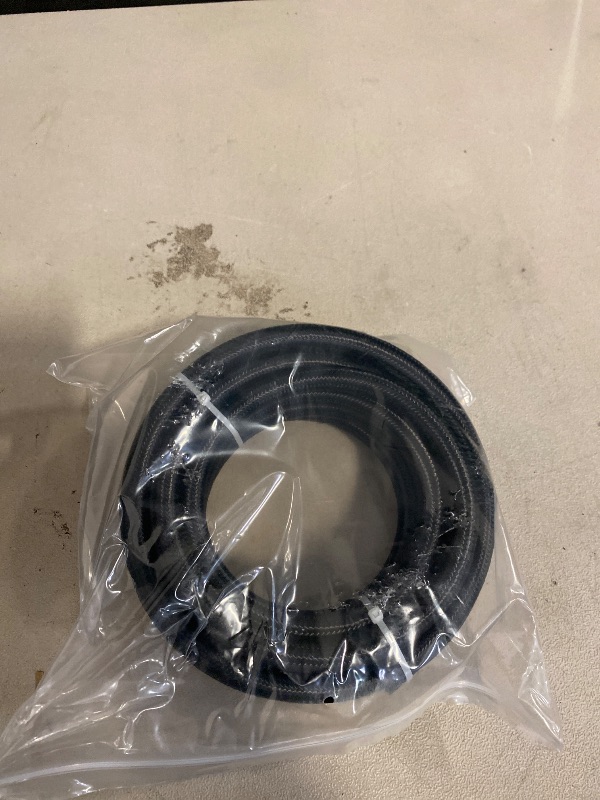 Photo 1 of 
EVIL ENERGY 8AN PTFE Fuel Line Kit, AN8 E85 Nylon Braided Fuel Hose kit 20FT Black