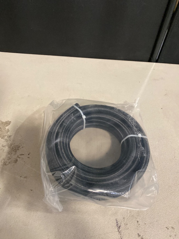 Photo 1 of 
EVIL ENERGY 8AN PTFE Fuel Line Kit, AN8 E85 Nylon Braided Fuel Hose kit 20FT Black