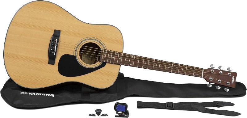 Photo 1 of Yamaha GigMaker Standard Acoustic Guitar w/ Gig Bag, Tuner, Strap and Picks - Natural