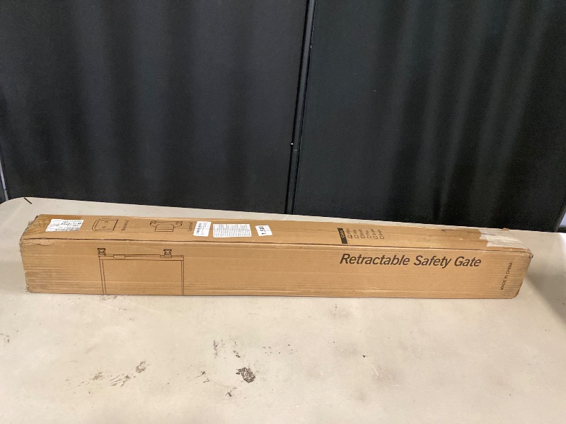 Photo 1 of Upgrade 59" Retractable Baby Gates with Reinforced Strip Design to Prevent Crawling Through, 42" Tall Retractable Gate for Baby and Pet, 5 FT Safety Gates for Stairs, Doorways, Hallways