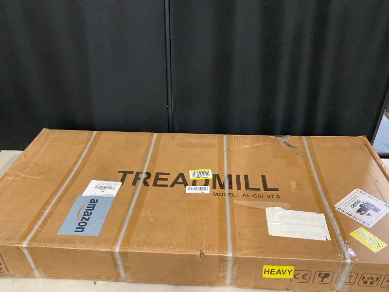 Photo 1 of 2 in 1 Walking Pad Treadmill, Foldable & Portable, 2.5HP, Black, Digital Display, 300lb Max Weight, Aluminum Frame