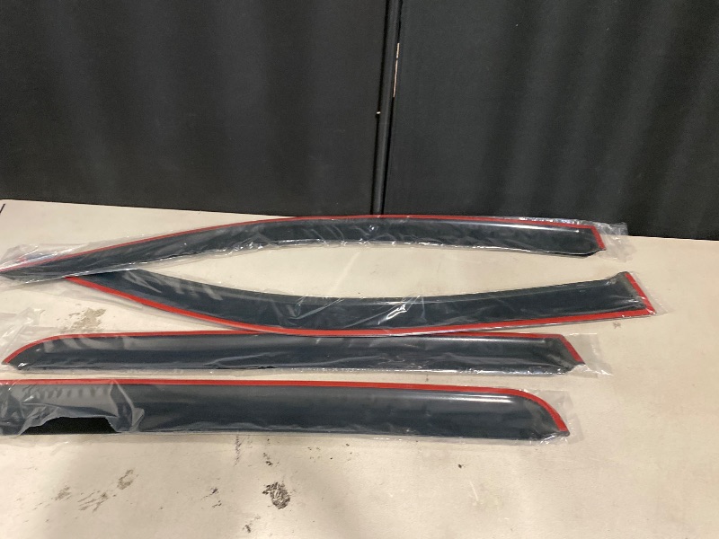 Photo 1 of Window Visors for 2019-2023 Ford Focus Sedan Rain Guards Sun Shields Window Deflector Tape-On Style 4PCS