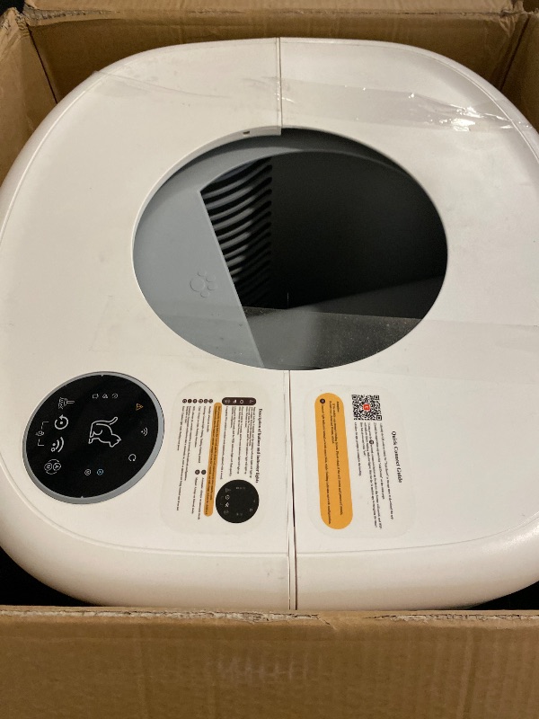 Photo 1 of Self-Cleaning Cat Litter Box: Extra Large Automatic Litter Box for Multiple Cats, Odor Control, Low Noise, App & Panel Control, Easy Waste Disposal