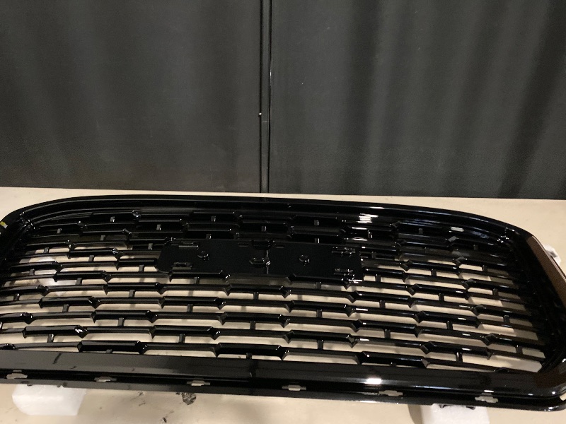 Photo 1 of G-PLUS Black Truck Grill Compatible with Chevy Silverado 1500 Hybrid 2009-2013/Fit Silverado 1500 XFE 2010-2013/Fit Silverado 1500 LS LT LTZ WT 2007-2013 25810707, 19303978 Front Bumper Grille Insert