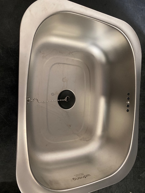 Photo 1 of Stainless Steel Washing-up Bowl Multi-purpose Dish Tub for Sink/Wash Basins/Dishpan for Sink (WaterSpout Type)