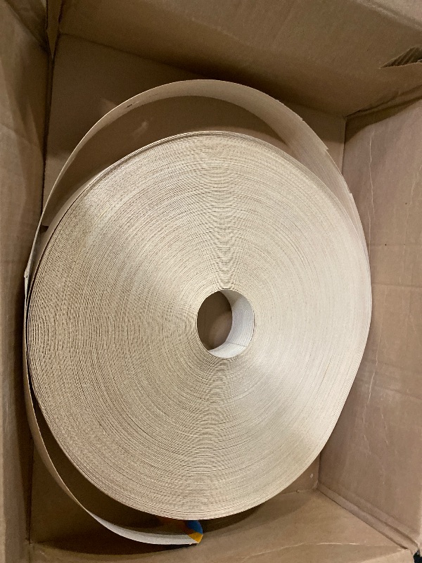 Photo 1 of GSCIT Club Birch Edge Banding, 1 1/2 inch x 25ft roll of Wood Veneer Edge Banding Pre-glued Flexible, Real Wood Tape Banding for Cabinet Repair Furniture