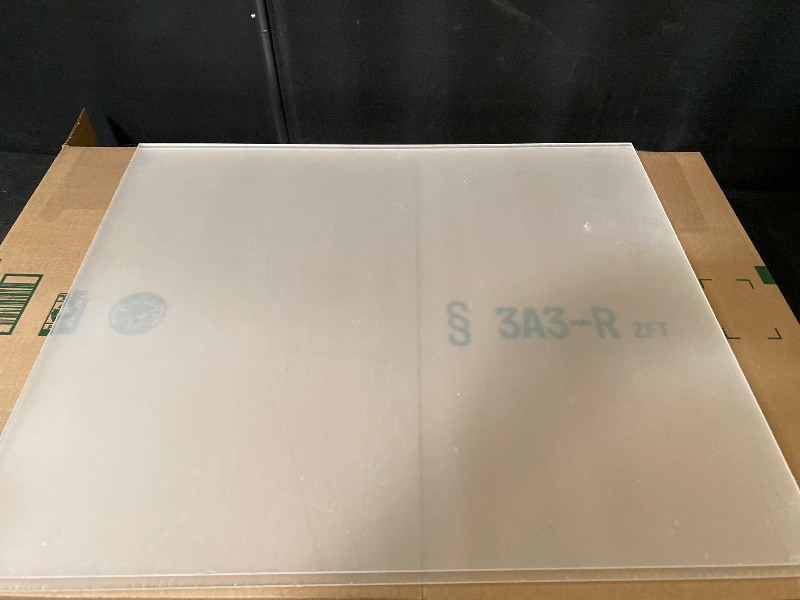 Photo 1 of 2 Pieces 20" x 24" Cast Plexiglass Sheet -1/8" Thick Clear Acrylic Sheet Clear Plastic Sheet, for Sign,Craft, Photo Frame, DIY Display Projects