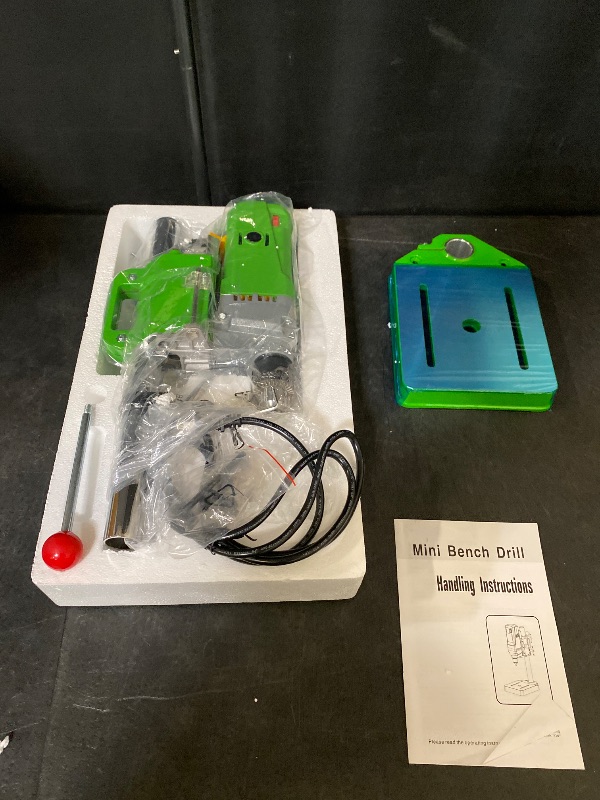 Photo 1 of 
BACHIN Bench Drill Stand 710W Mini Electric Bench Drilling Machine Drill Chuck 1-13mm